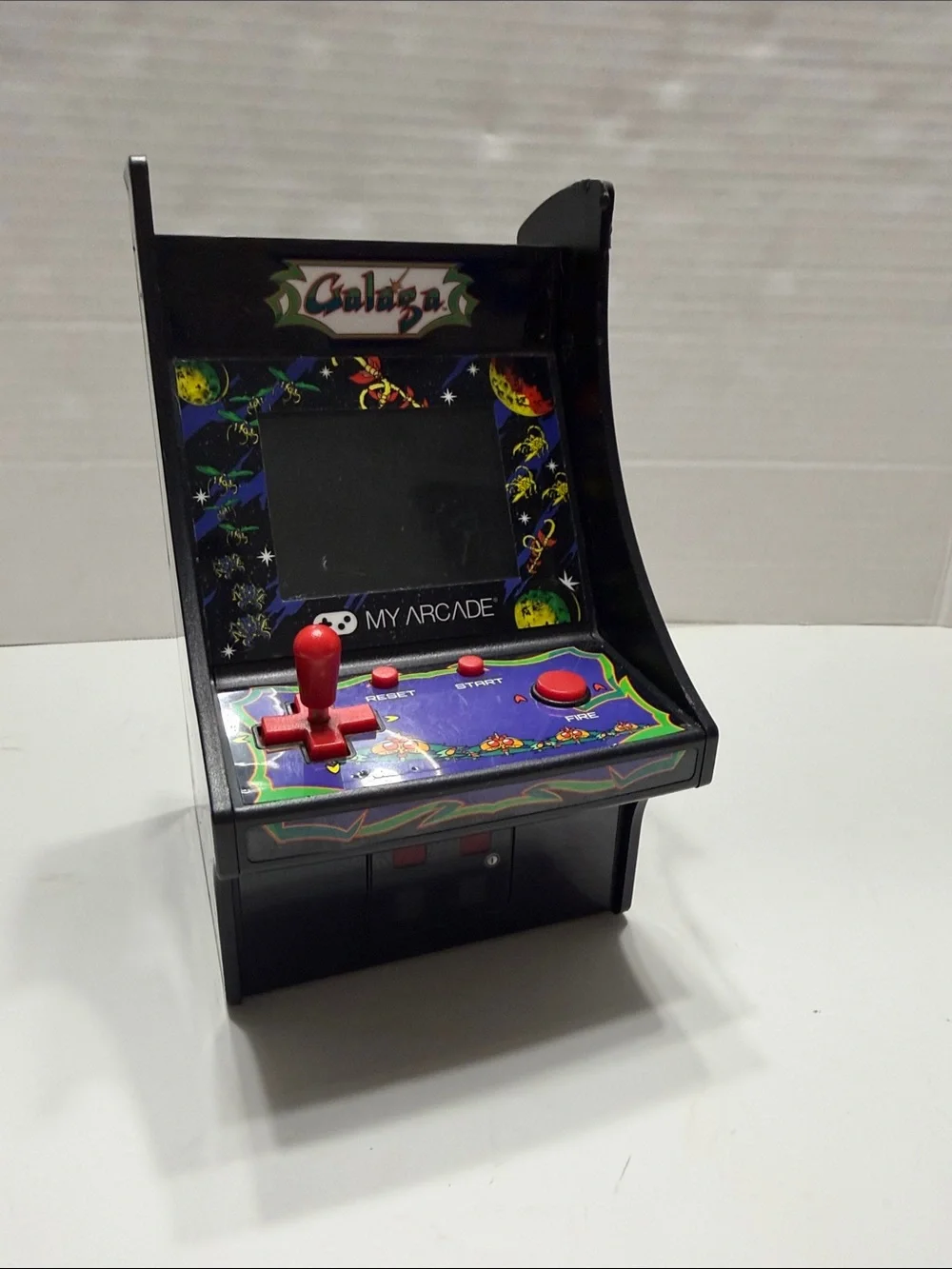 My Arcade Galaga Retro Micro Player in Black and Red